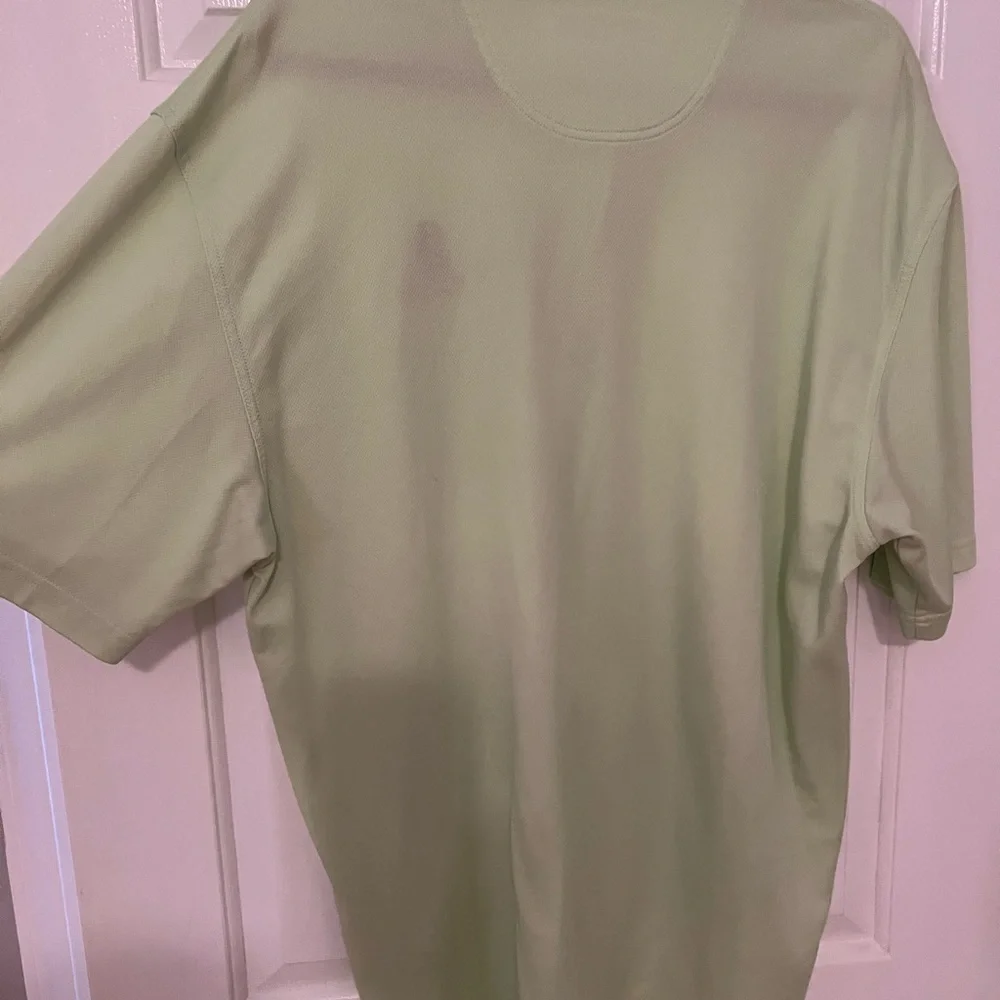 Men's Green Polo Shirt - Picture 3 of 3
